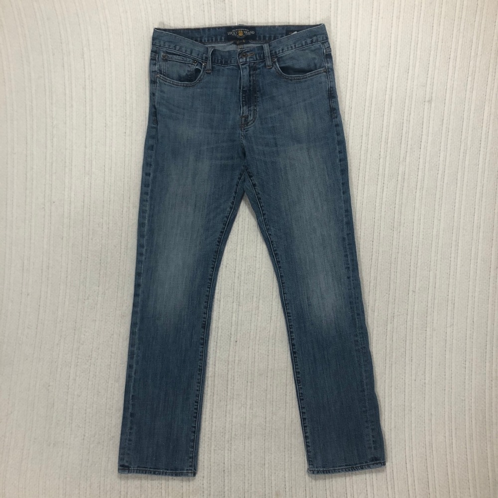 Lucky Brand 410 Athletic Fit Jeans Men's 31x34‎ Blue Denim Read Description